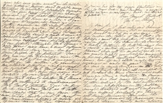 Important Mary Duncan Plantation Letter asking General Halleck for protection