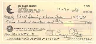 Buzz Aldrin Check