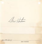 Don Hutson and Mel Hein