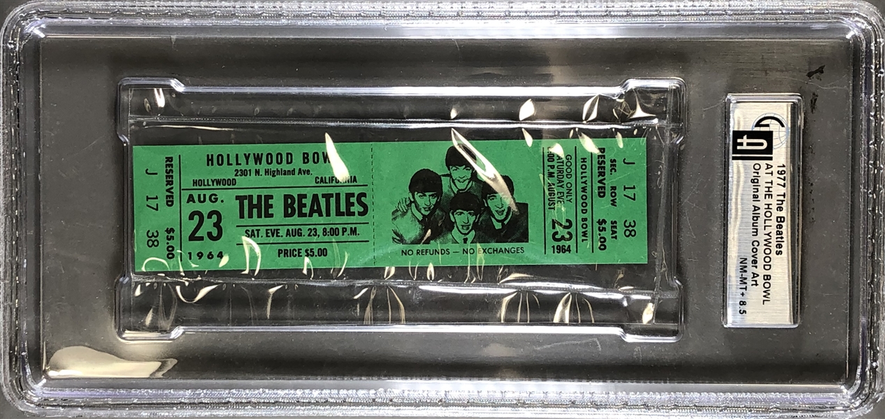  The Beatles 1977 Hollywood Bowl Album Cover Art