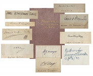 Waterman Autograph Album (Amelia Earhart,Louis Brandeis,AA Milne,Arthur Compton to name a few...