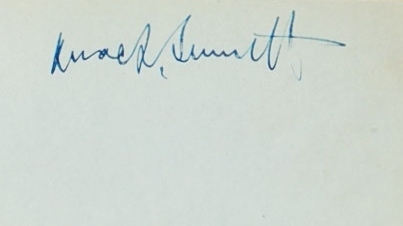 Mack Sennett Vintage Signature