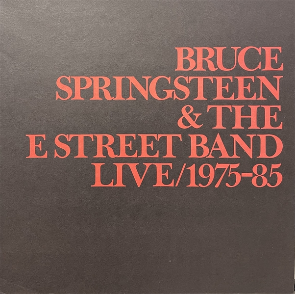 Bruce Springsteen Signed Album Cover