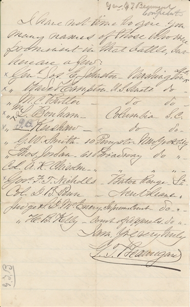 P. G. T. Beauregard The First Battle of Bull Run (First Manassas) July 21, 1861 content