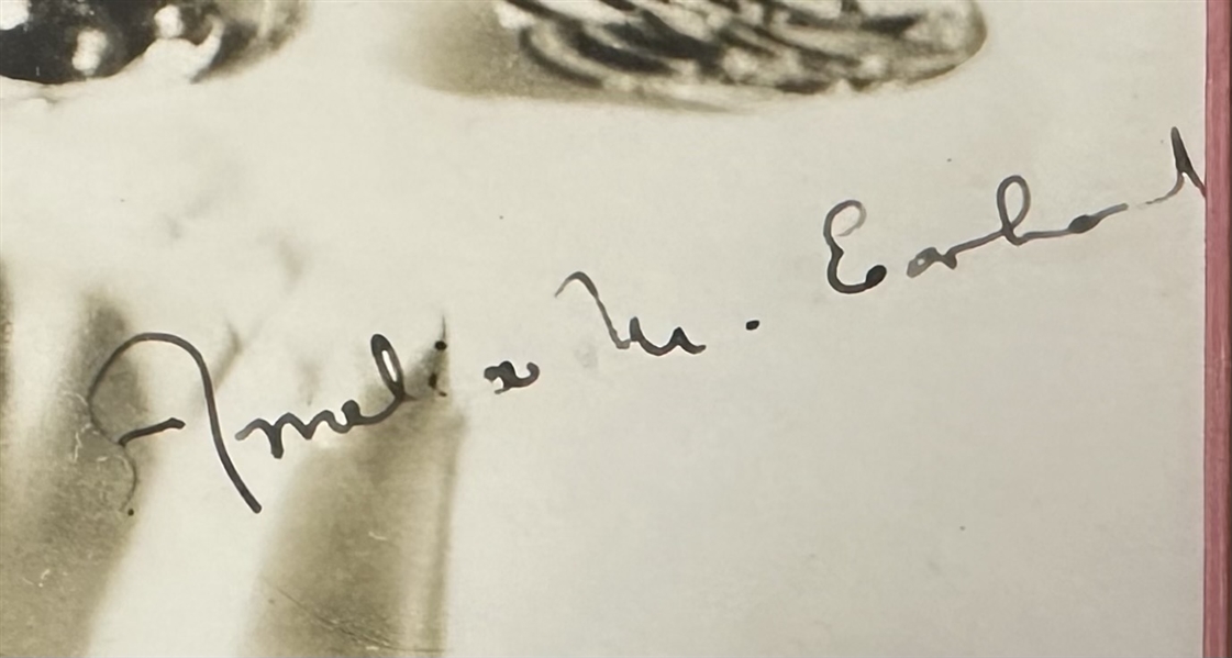 Amelia Earhart Signed Photograph