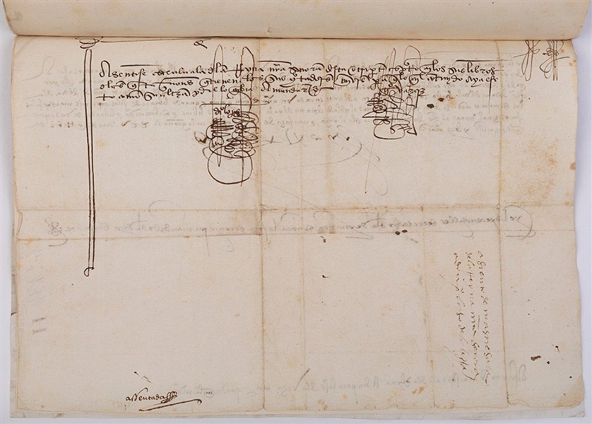 Document signed by King Ferdinand II of Aragon