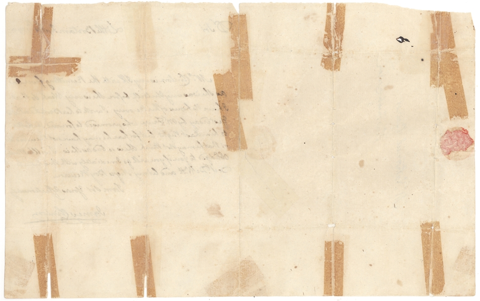 James Clinton - send his Slave to deliver Important Letter