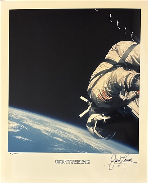 Collection of Signed Astronaut Limited Edition Color Photographs - Alan Shepard, Alan Bean, Jim Lovell, Gene Cerman, Thomas Stafford