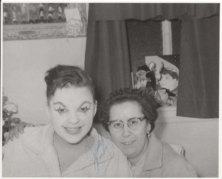 Judy Garland Signed Photo