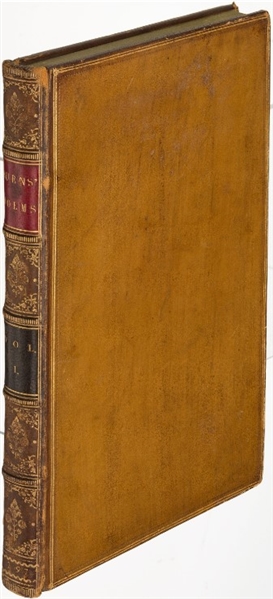 Charles Dickens Copy of Robert Burns. Poems, Chiefly in the Scottish Dialect from the Library of Charles Dickens