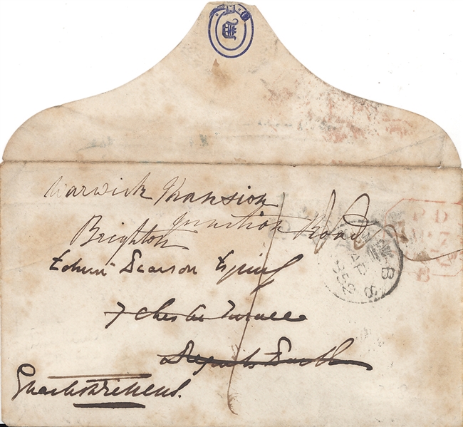 Charles Dickens Envelope