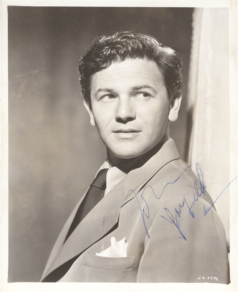 John Garfield Signed Photo