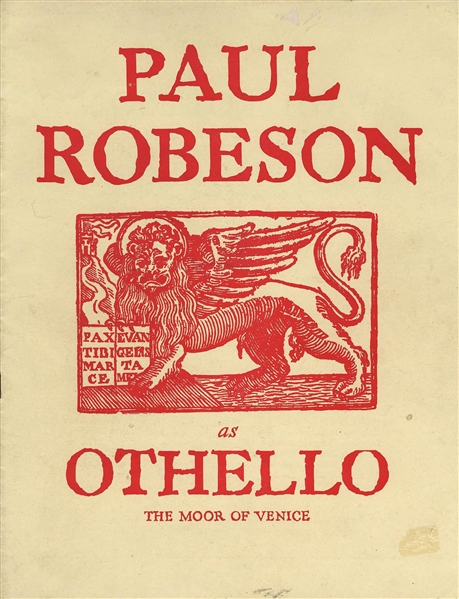 Paul Robeson (Collection-Othello)