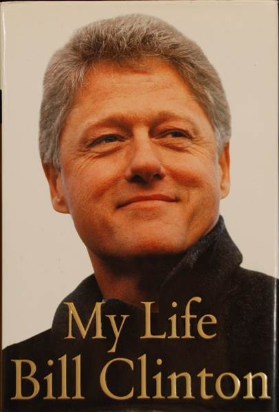 Bill & Hillary Clinton Signed Books