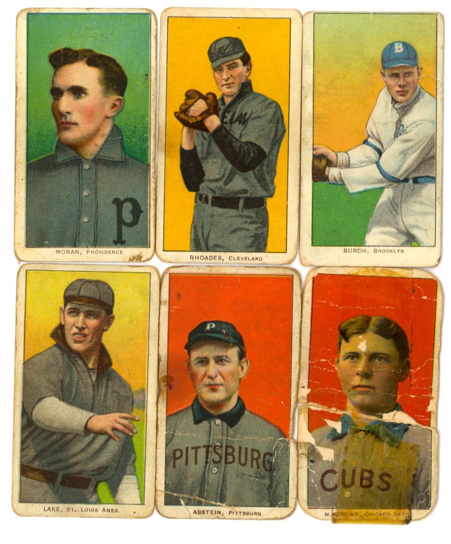 Lot Detail - Grouping of T-206 Baseball Cards. Grouping of six T-206 ...