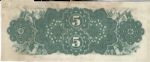 Rare Fenian $5 Bearer Bond, dated March 17, 1866 