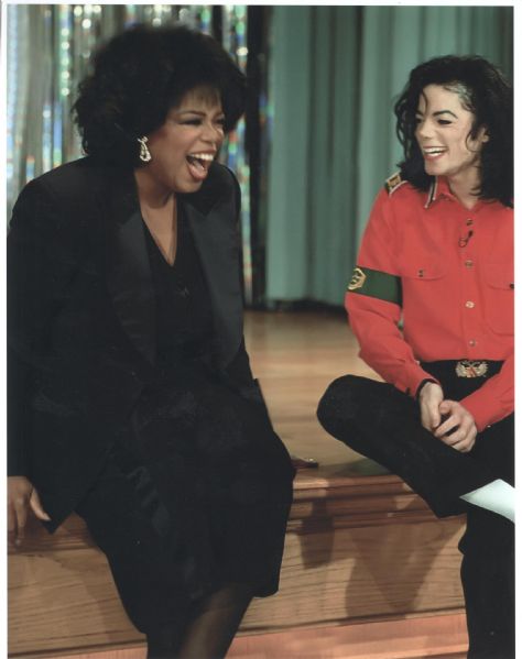 Michael Jackson's CTE Shirt Worn On Oprah!