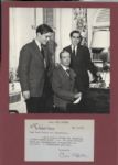 Cole Porter Congratulates Arrangers on his Cole Porter Songs Album