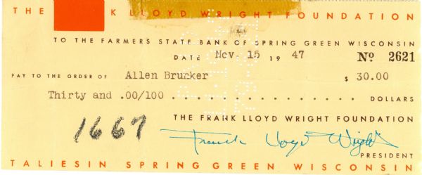 Frank Lloyd Wright 