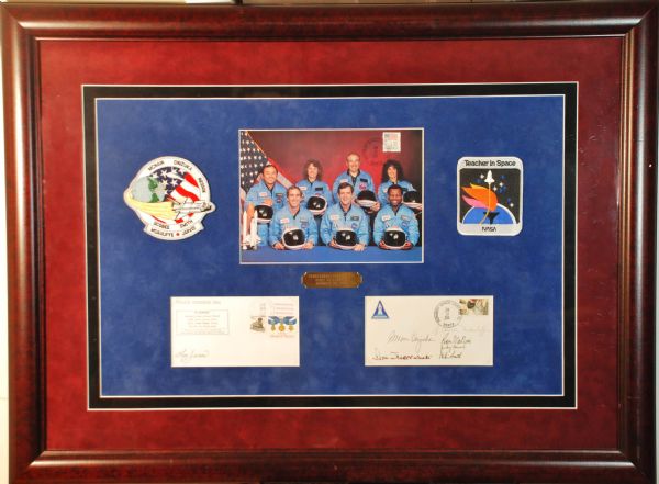Rare Crew Signed Cover Challenger!