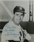 A JFK Signed Photo with deep ties to Baseball; Kennedy signs as “a friend of Ted Williams” to the young son of his best friend 