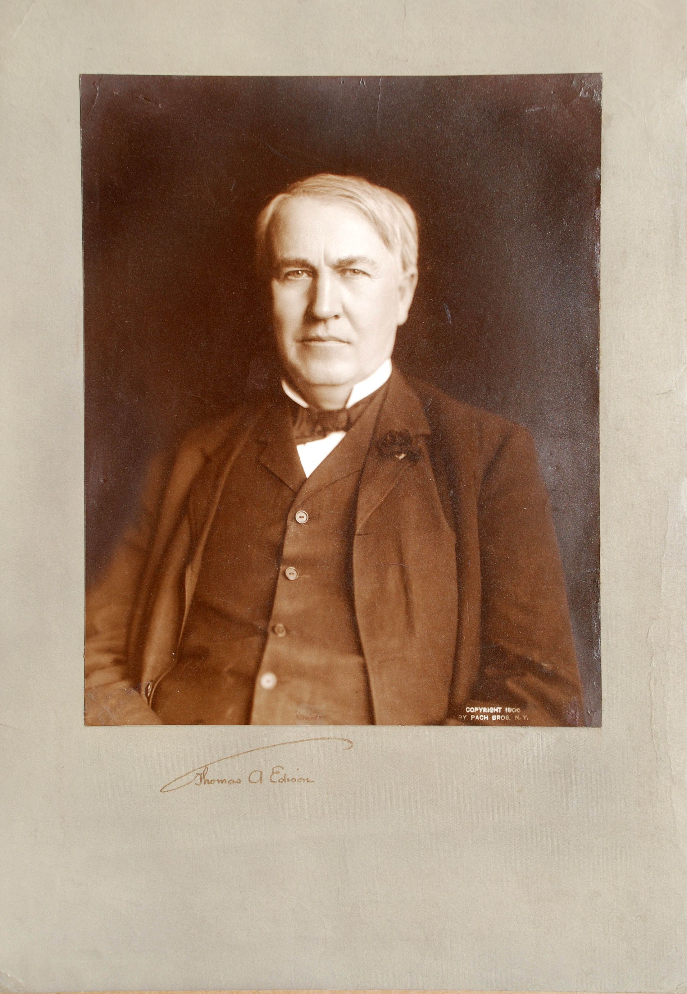 Thomas Edison portrait