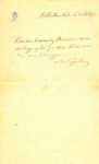 Napoleon lll Autographed Note