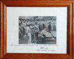Admiral Chester Nimitz Signed Photograph Taken Aboard the U.S.S. Missouri  
