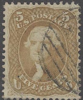US #67 5 cent 