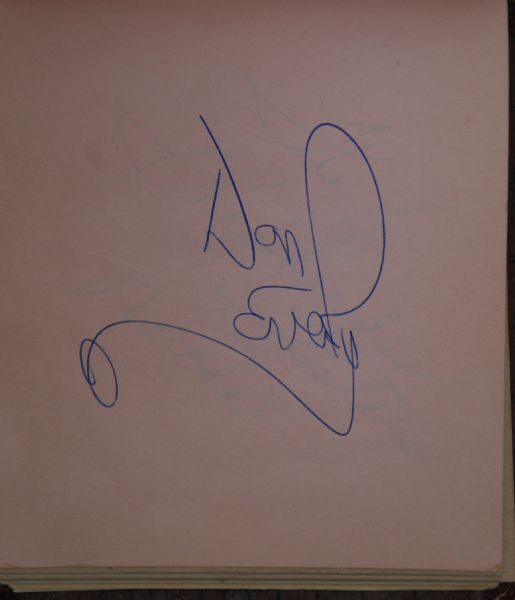 Rock and Roll Autograph Album: Holly, Darin, Clanton, Everly,Scholl, McPhatter