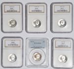 NCG Graded Quarters all MS66 1942-1964 (61 Quarters)