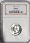 NCG Graded Quarters all MS66 1942-1964 (61 Quarters)