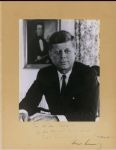 John F Kennedy Signed Photograph