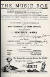 Marlon Brando, Signed Playbill from his Stage Debut!
