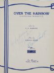 "Over The Rainbow"  Signed by Garland, Arlen and Harburg (Unique)