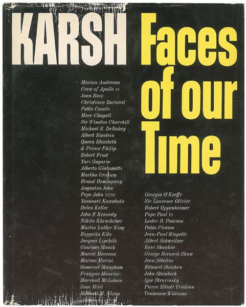 Karsh Signed Book