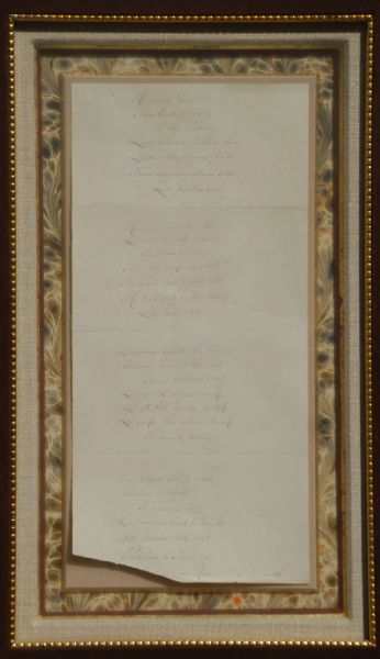 Samuel Francis Smith Original Handwritten America