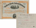 JD Rockefeller Northern Pacific Railroad Stock
