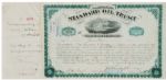 Rockefeller & Flagler Signed Standard Oil Trust