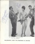 Everly Brothers , Bo Diddley and Little Richard, Grant Signed Program 1963