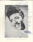 Everly Brothers , Bo Diddley and Little Richard, Grant Signed Program 1963