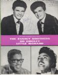 Everly Brothers , Bo Diddley and Little Richard, Grant Signed Program 1963