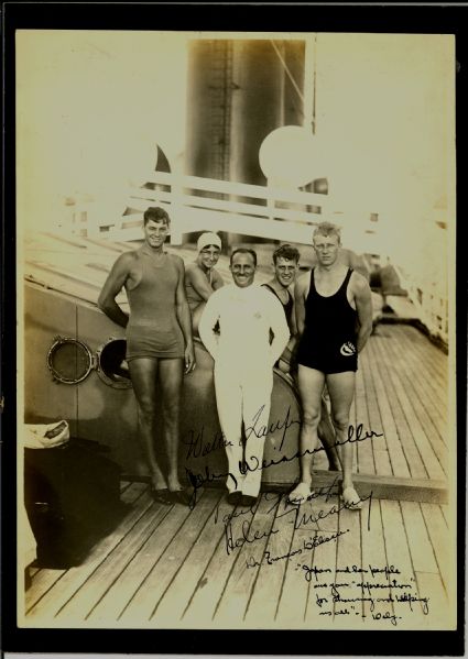 Johnny Weissmuller (Vintage 1928 Olympic Swimming Team)