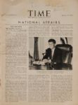 John F. Kennedy Signed Inaugral Time Magazine