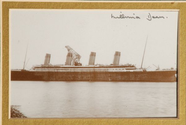 Set of 3 Signed Titanic Survivors Postcards