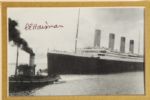 Set of 3 Signed Titanic Survivors Postcards
