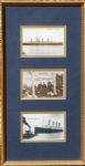 Set of 3 Signed Titanic Survivors Postcards