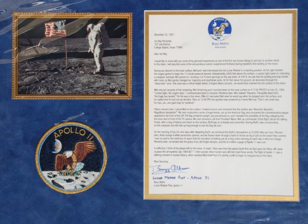Buzz Aldrin Important letter