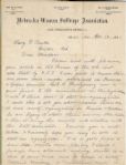 Clara Bewick Colby, (Womans Suffrage Movement)