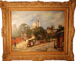 Important, Marcel Leprin Painting 
